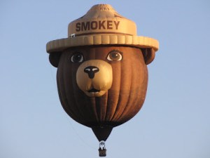 Smokey the Bear Balloon